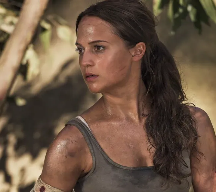 alicia vikander as lara croft